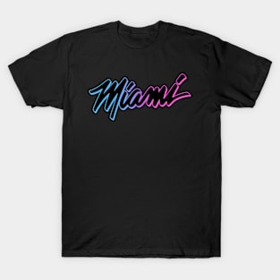 Miami Sunset Logo T-Shirt